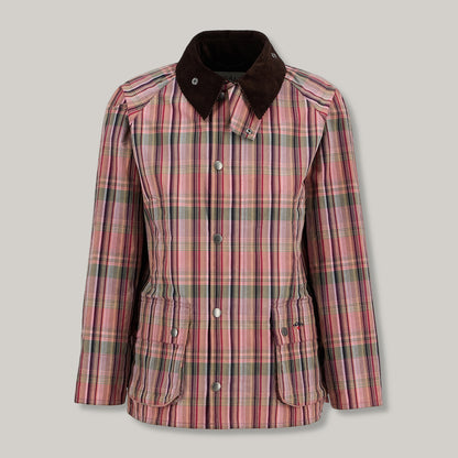 BARBOUR X NOAH MADRAS BEDALE  CASUAL JACKET - MADRAS