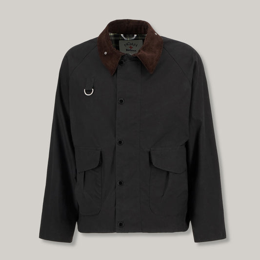 BARBOUR X NOAH WADING CASUAL JACKET - BLACK