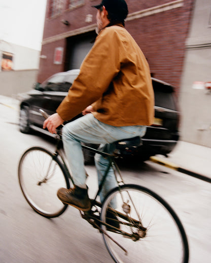 BARBOUR X NOAH WADING CASUAL JACKET - TOBACCO