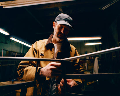 BARBOUR X NOAH WADING CASUAL JACKET - TOBACCO