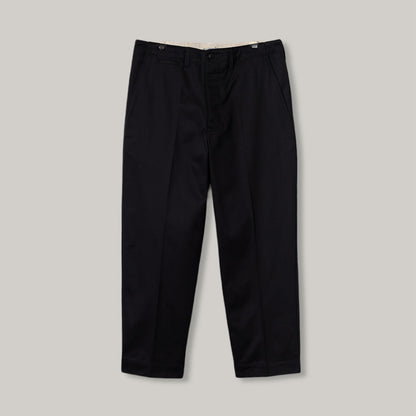 MERZ B SCHWANEN CHINO 01 TROUSER - DEEP BLACK