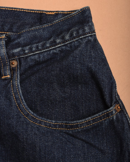 CIOTA BAGGY 5 POCKET PANTS - DEEP BLUE