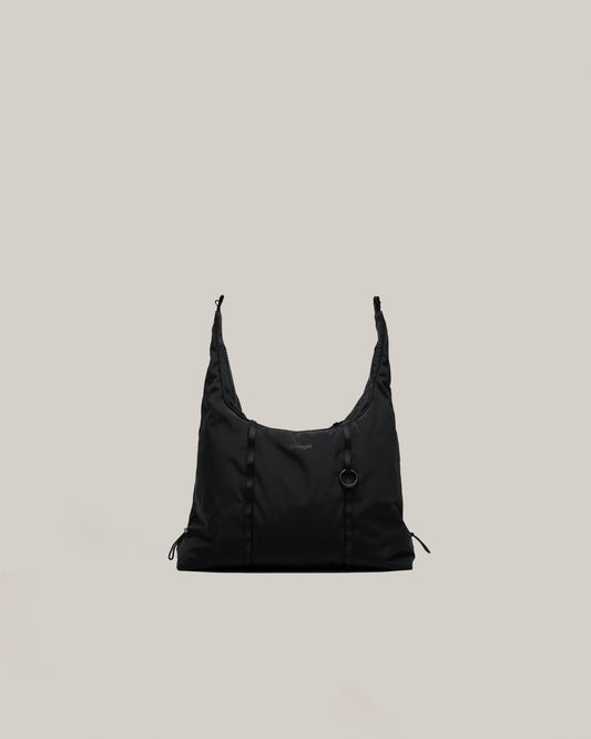 TOPOLOGIE CLOUD HOBO SMALL BLACK TECH SATEEN