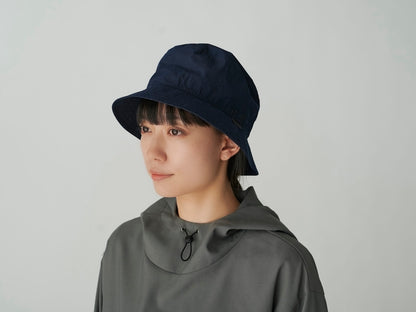 SNOW PEAK INDIGO C/N HAT - BLACK