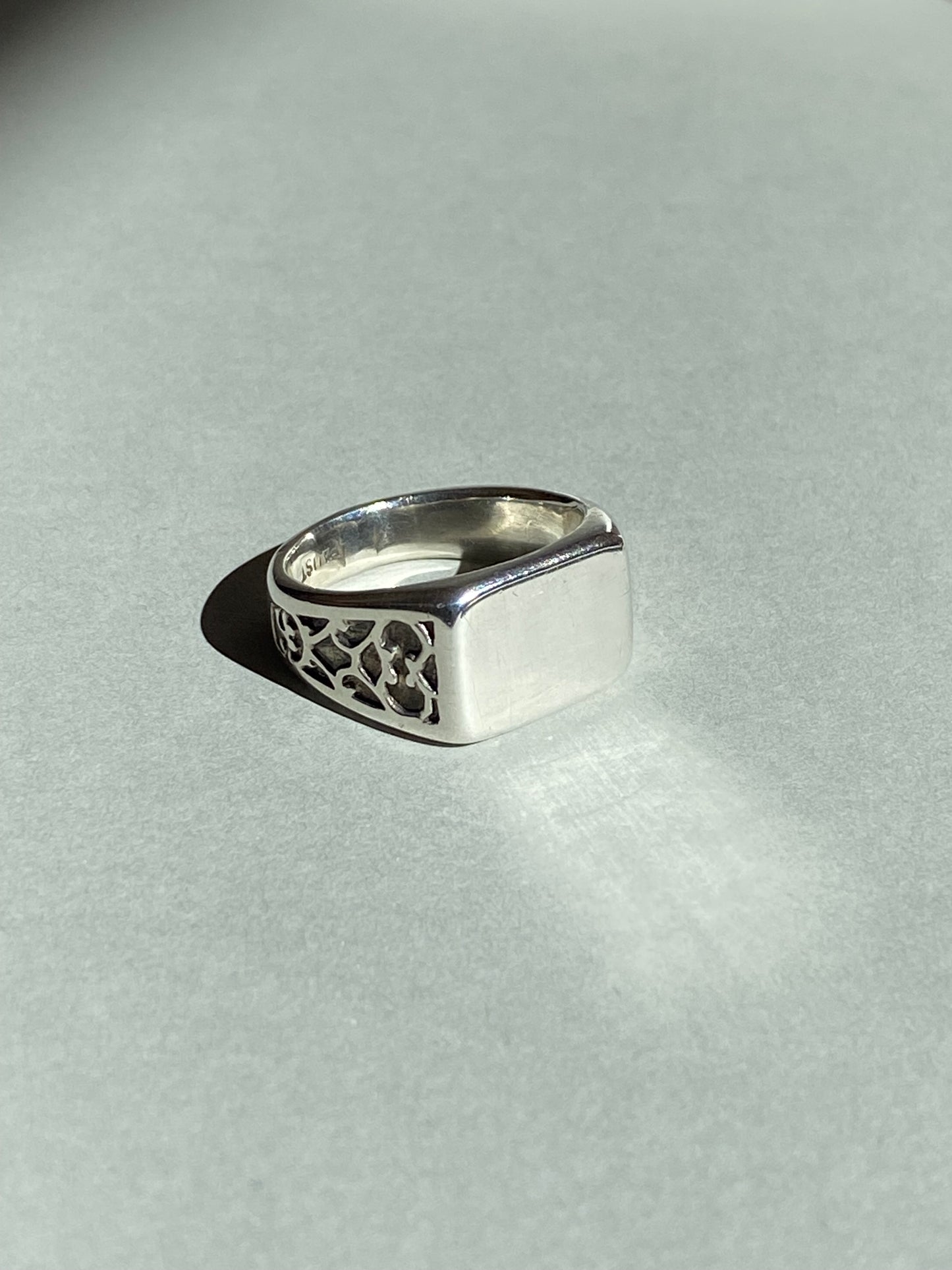 FAUST WORKSHOP CATHEDRAL RING - SILVER