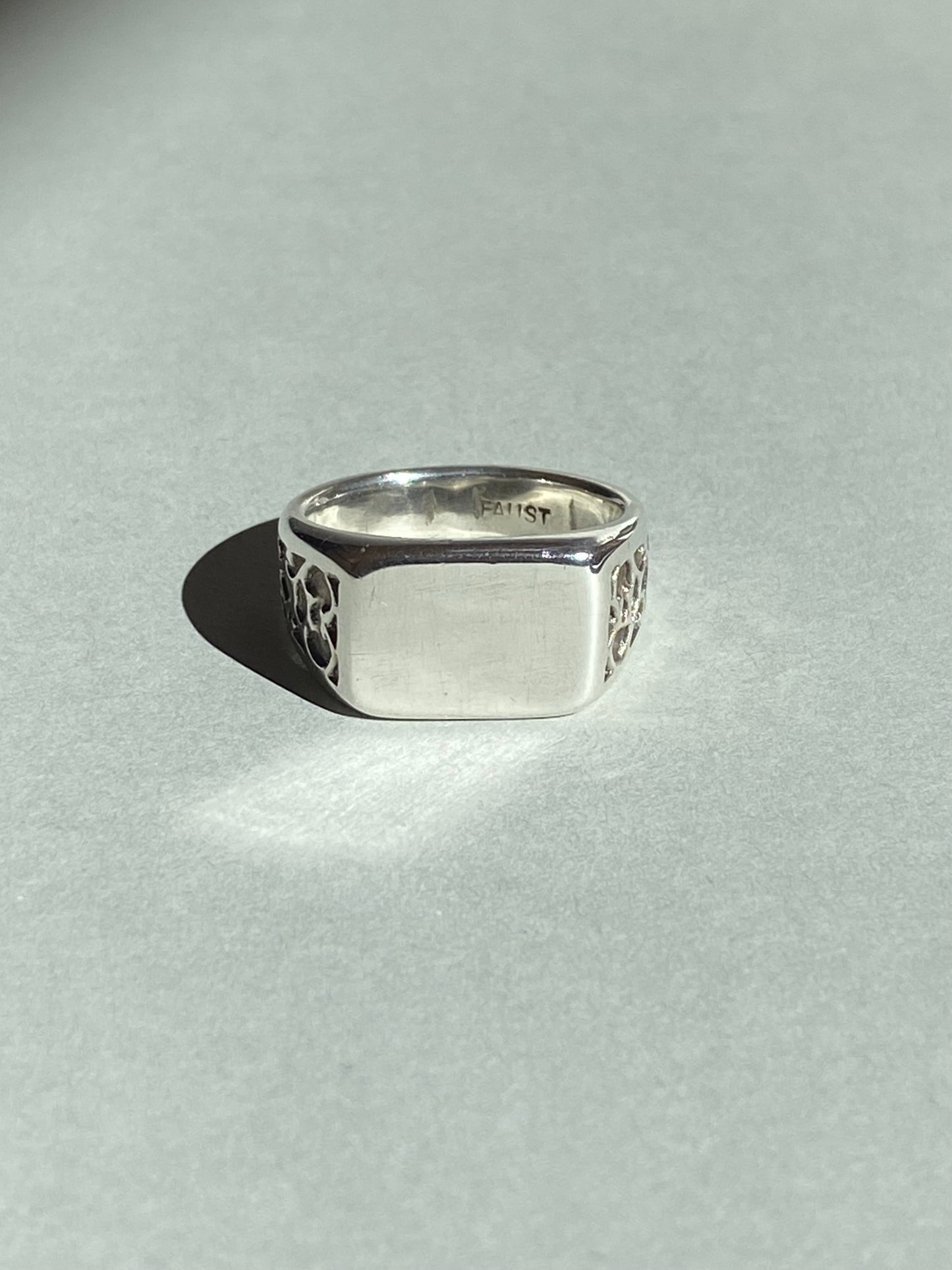 FAUST WORKSHOP CATHEDRAL RING - SILVER