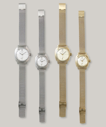 VAGUE WATCH CO. COUSSIN SOPHIE - STAINLESS STEEL MESH STRAP