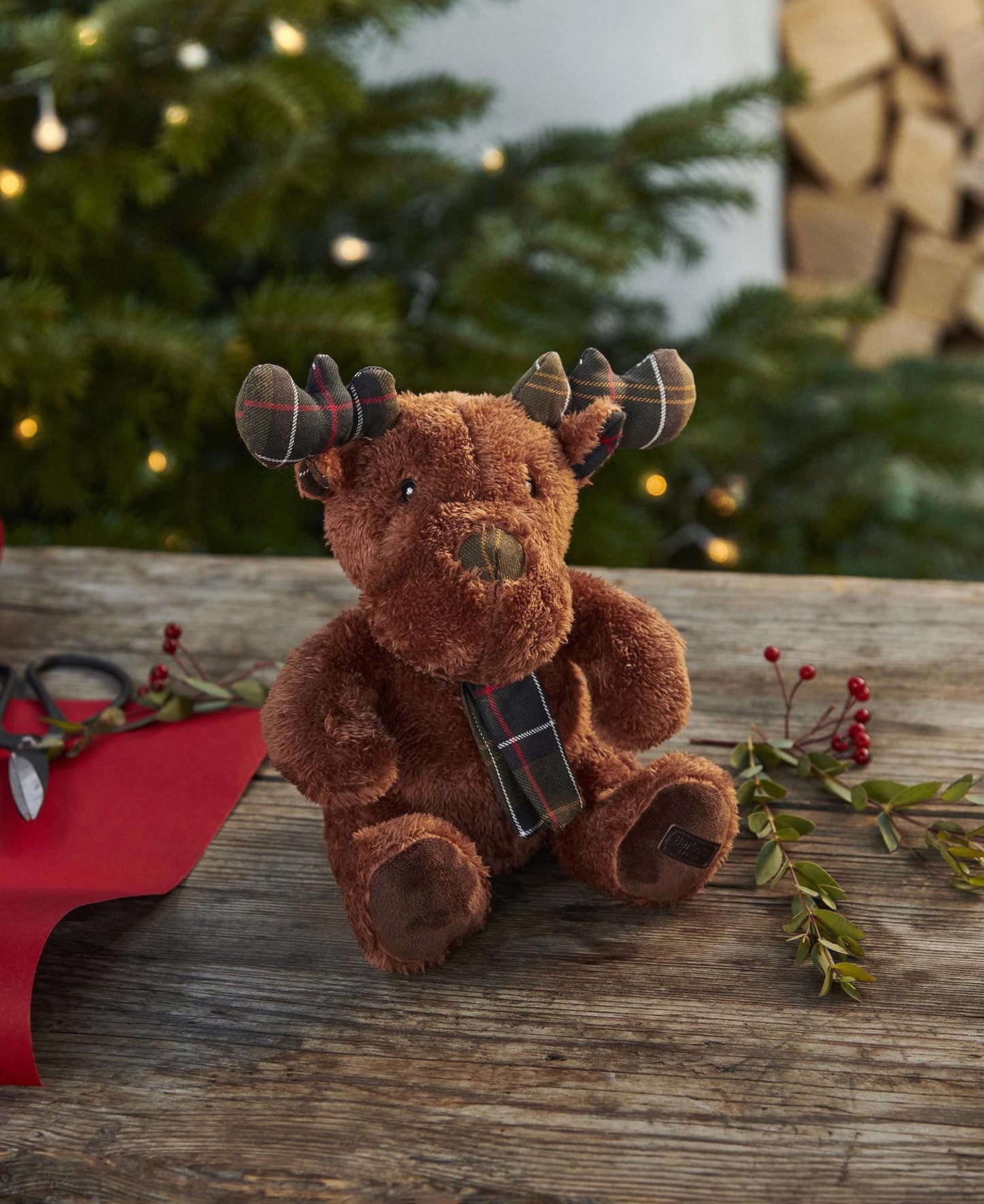 BARBOUR DOG TOY - REINDEER