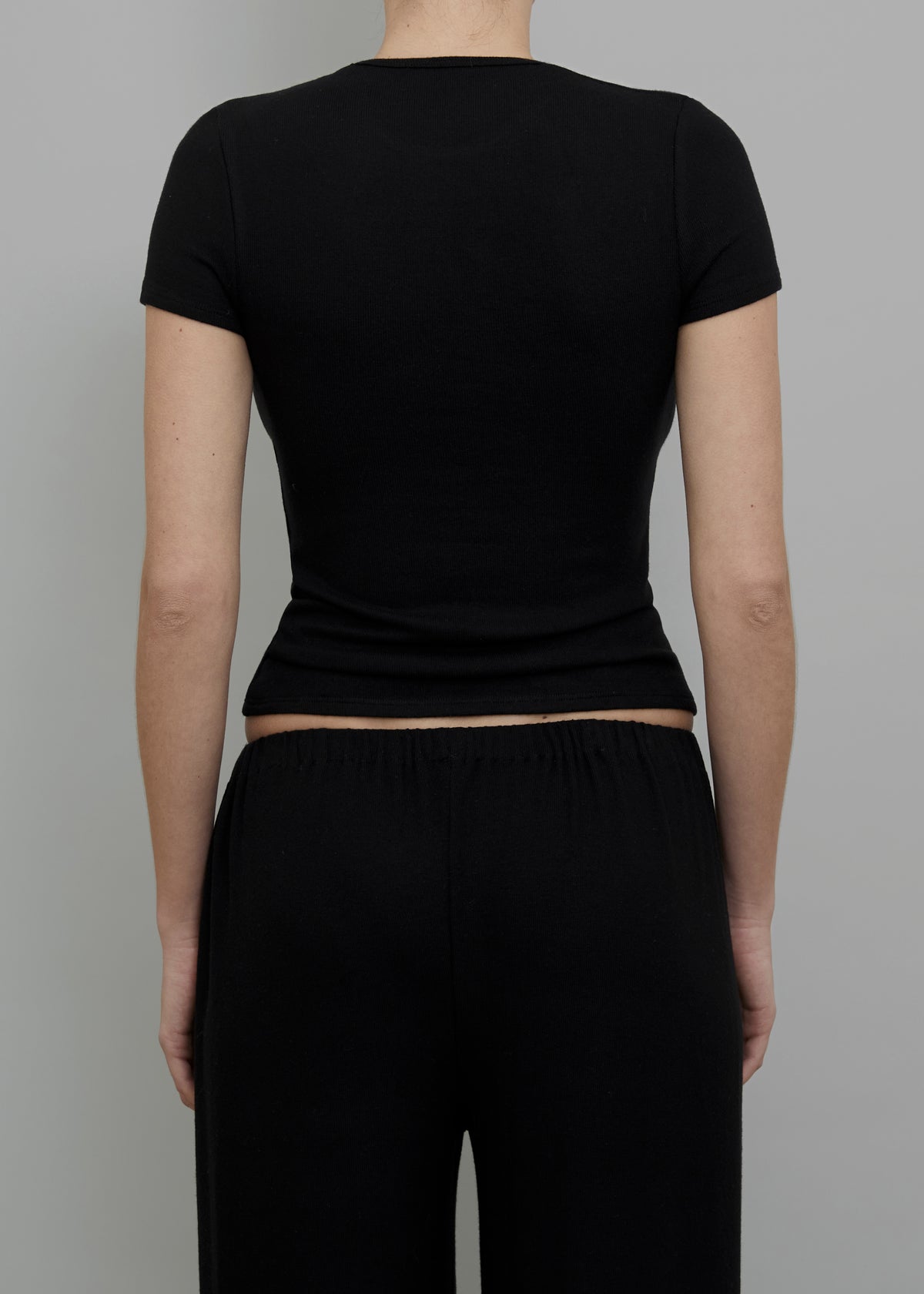 KYE INTIMATES BABY TEE (BLACK HACCI)