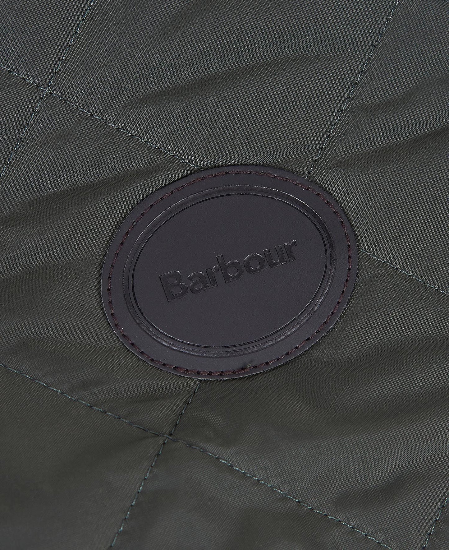 BARBOUR QUILTED DOG COAT - OLIVE