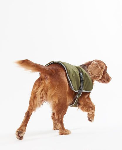BARBOUR MONMOUTH WATERPROOF DOG COAT - OLIVE