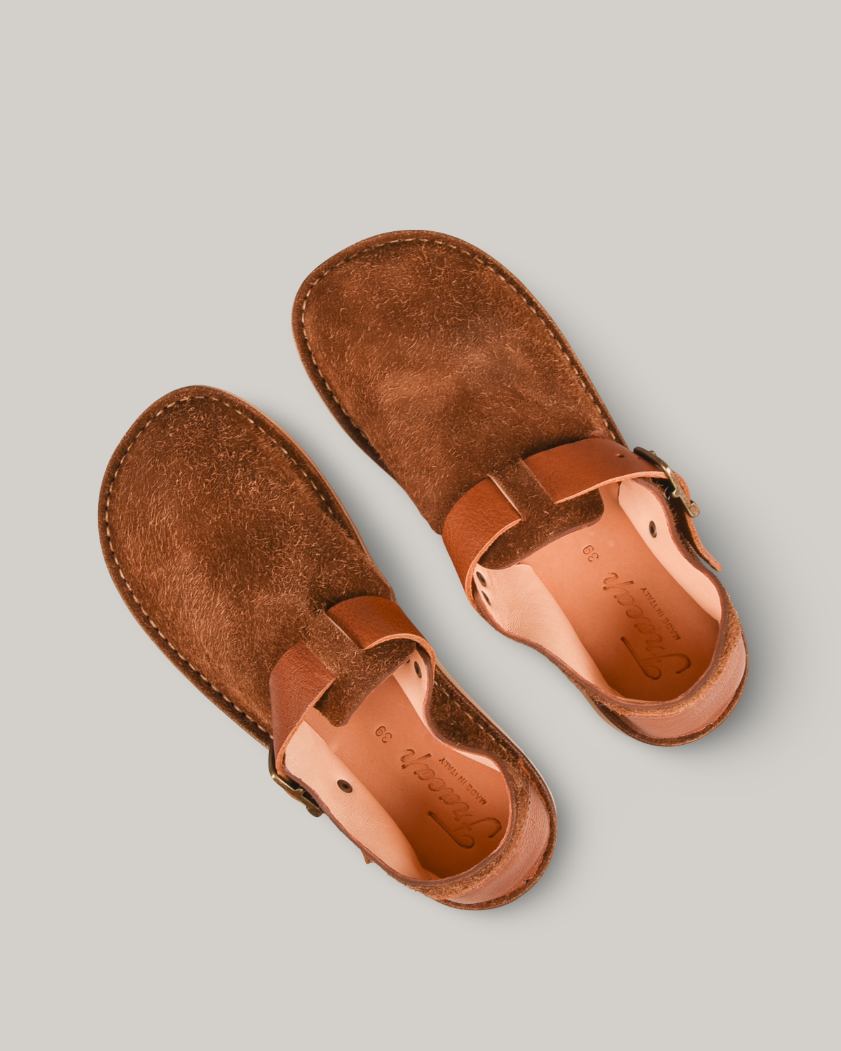 FRACAP D152 SANDALS JP - NAPPY SUEDE