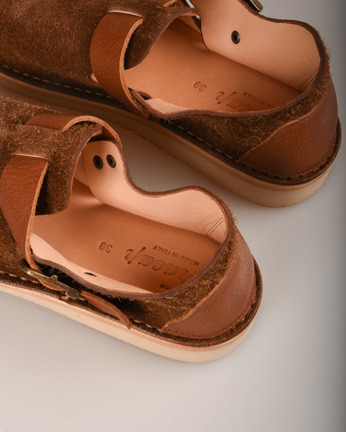 FRACAP D152 SANDALS JP - NAPPY SUEDE