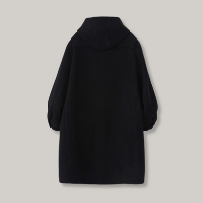 NOTHING WRITTEN CLASSIC DUFFLE  COAT - NAVY