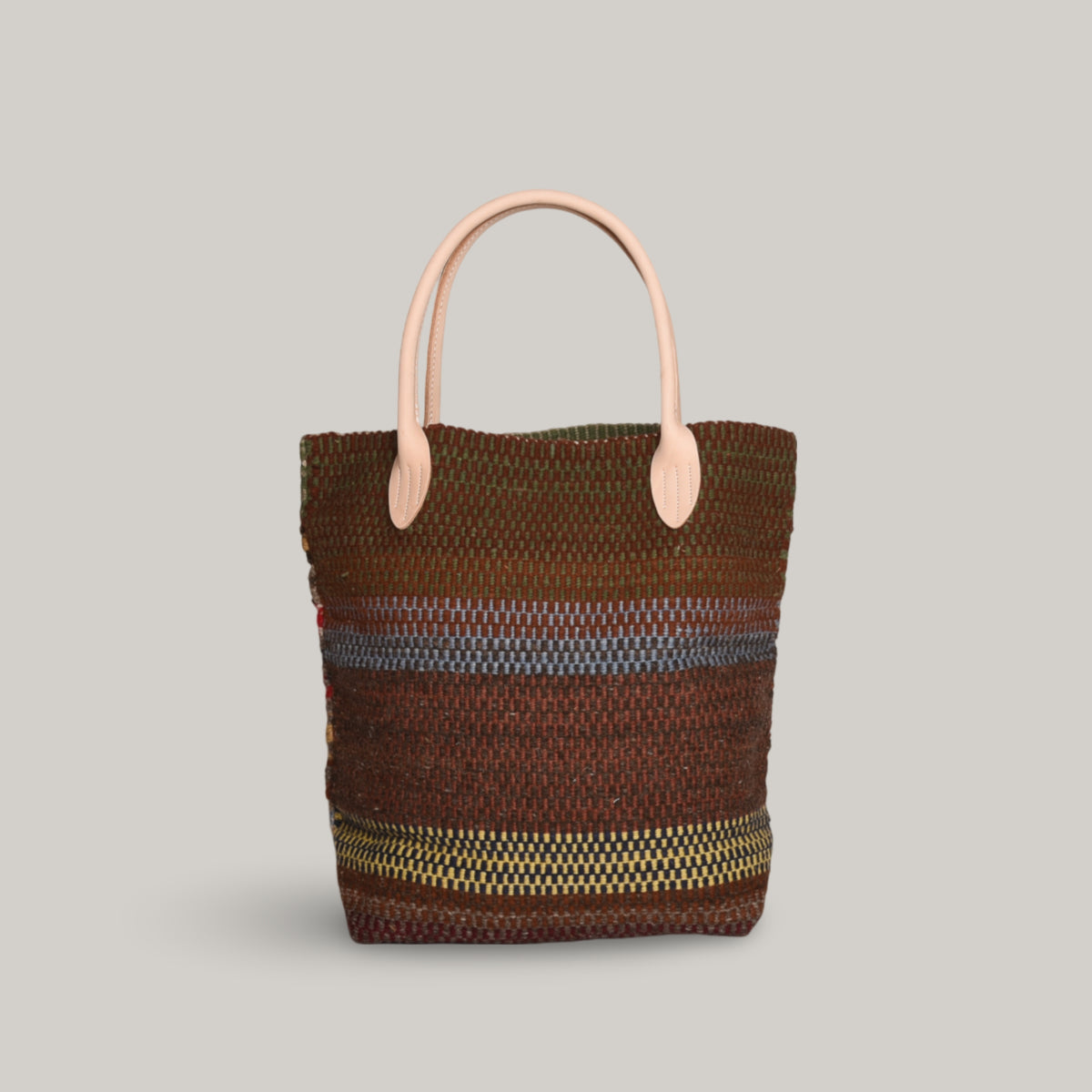 CHAMULA BLANKET TOTE - STRIPE