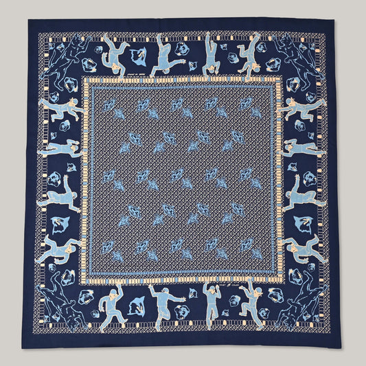 ONE EAR BRAND "EEJYANAIKA" - INDIGO/ASAGI SILKY WASH