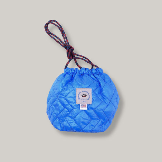 EPPERSON MOUNTAINEERING STRING POUCH - PARACHUTE NYLON QUILT - ROYAL BLUE