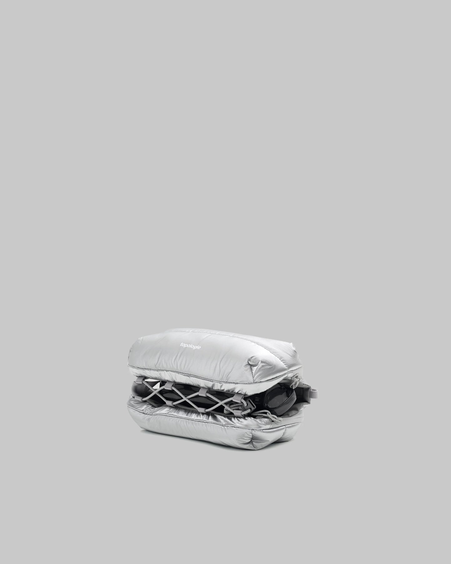 TOPOLOGIE BOTTLE SACOCHE MEDIUM CHROME SPACE COATED