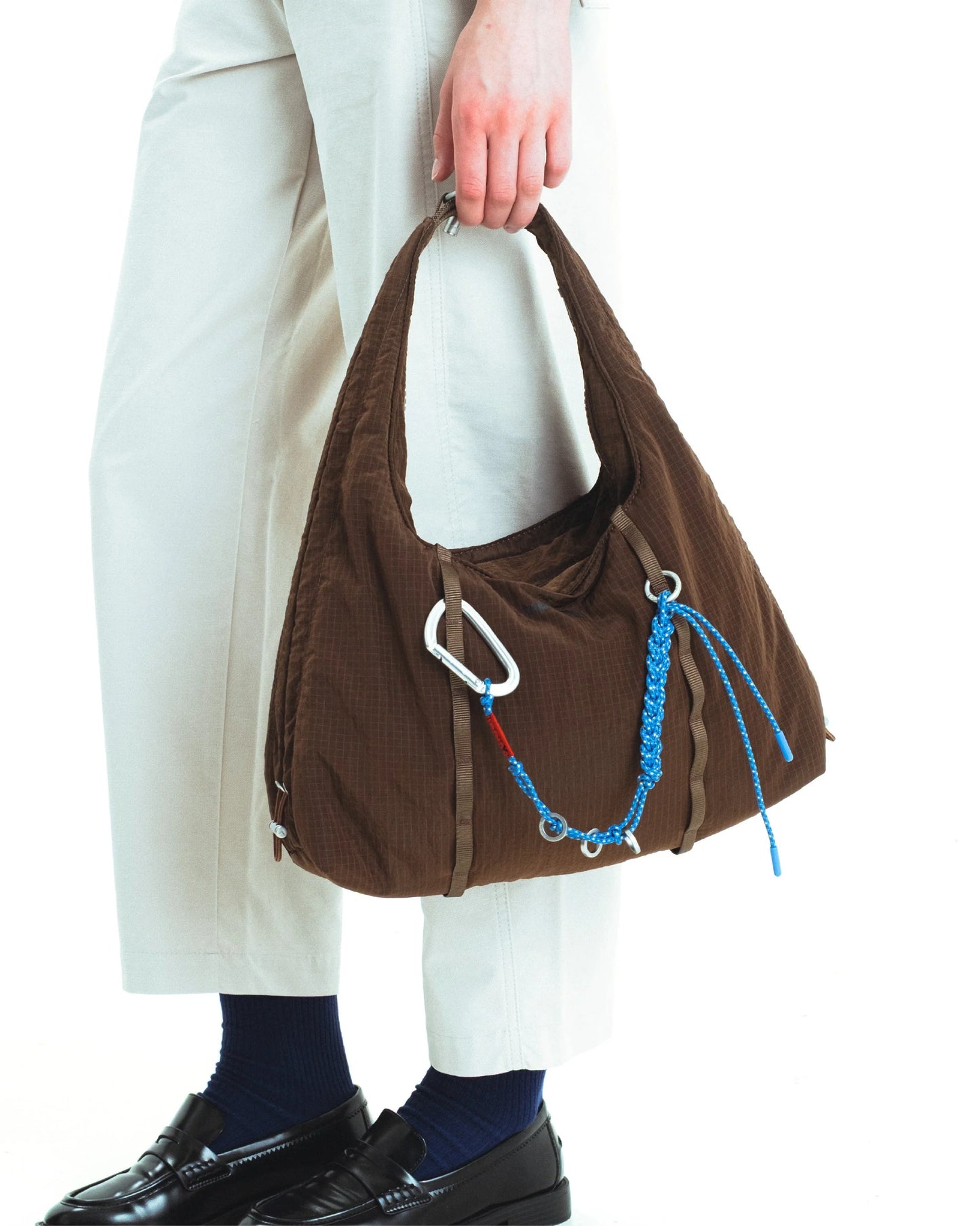 TOPOLOGIE CLOUD HOBO SMALL COCOA VINTAGE RIPSTOP