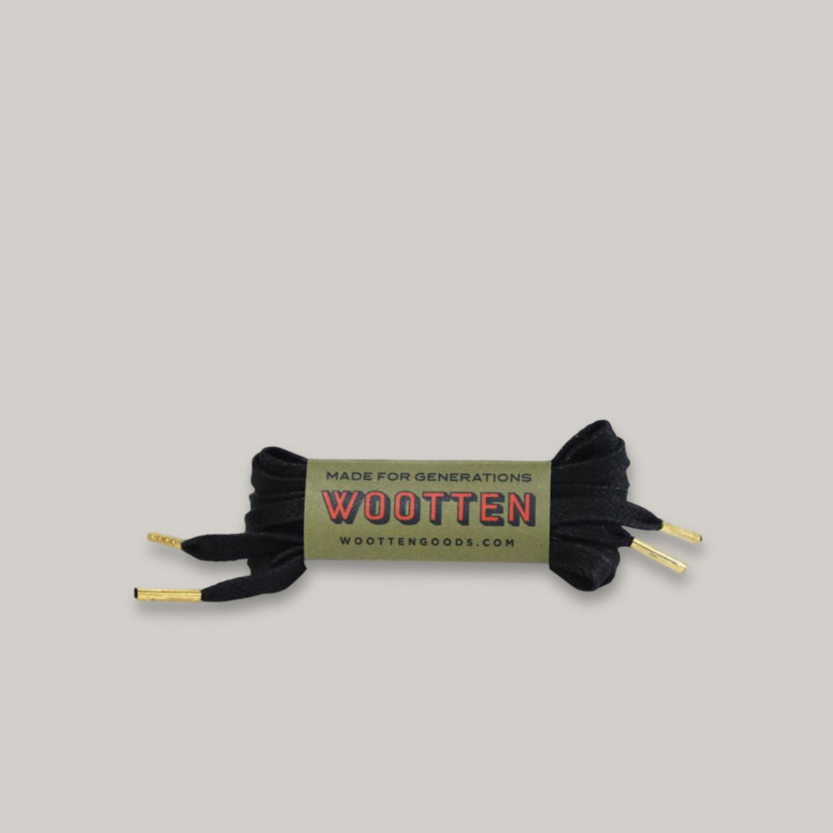 WOOTTEN 6MM FLAT LACES 120CM