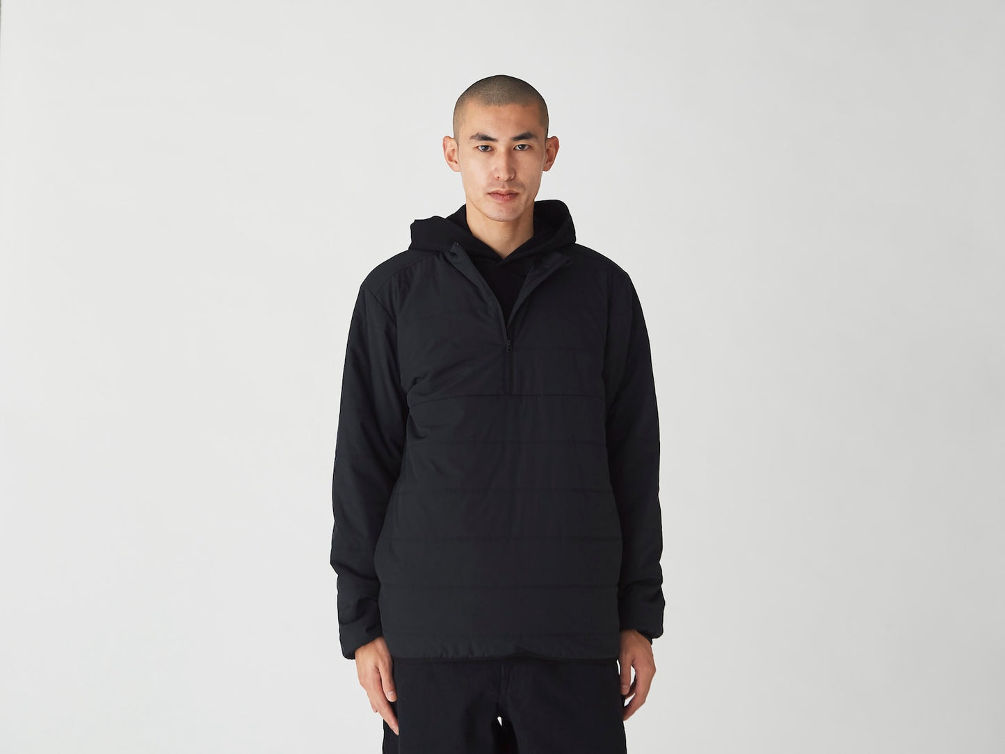 SNOW PEAK FLEXIBLE INSULATED HALF ZIP PULLOVER - FOLIAGE