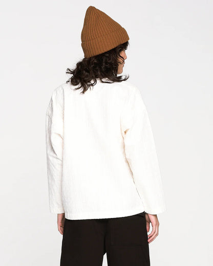 GIRLS OF DUST GARDENER SMOCK - MILK