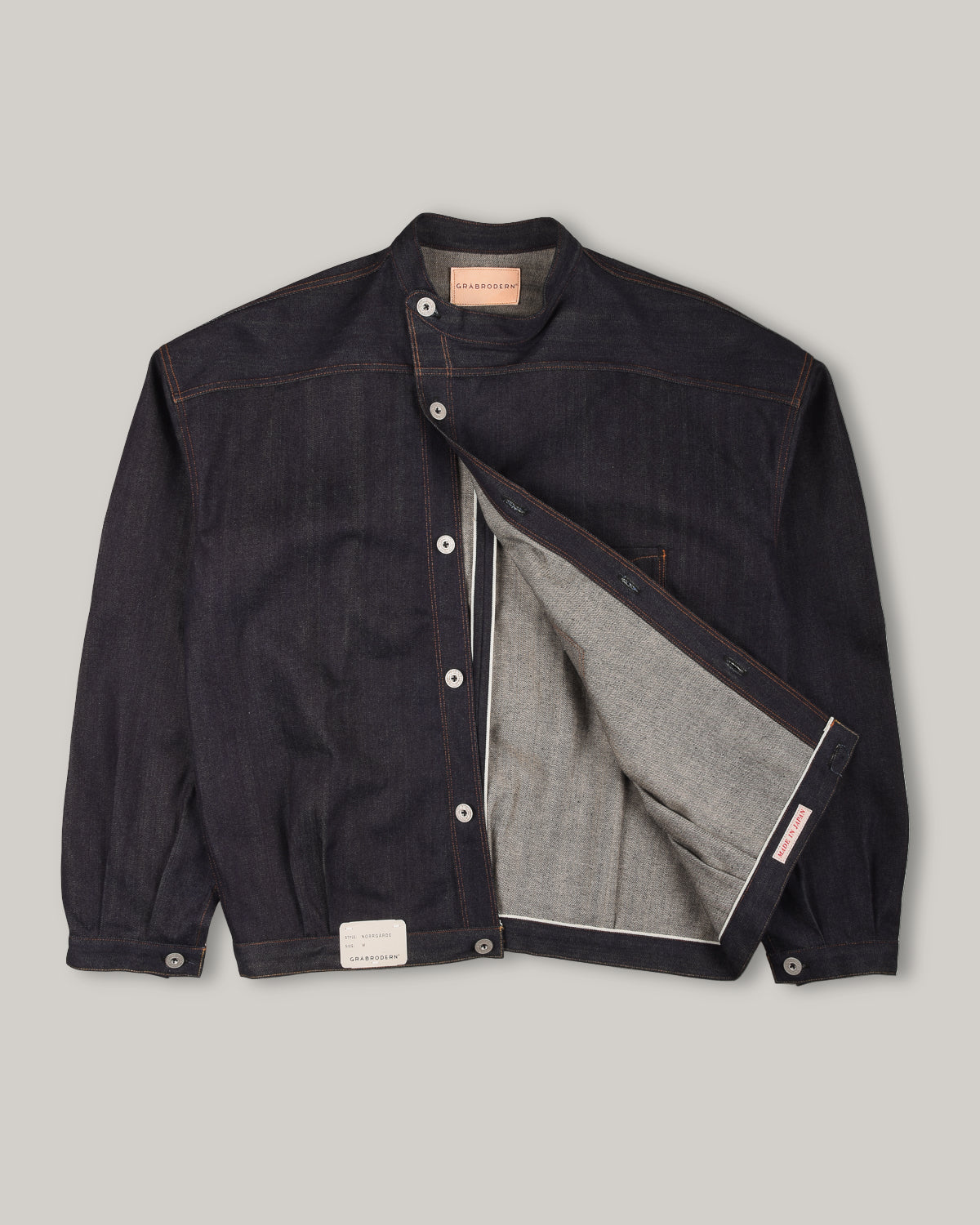 GRÅBRODERN NORRGÅRDE DENIM JACKET - RAW