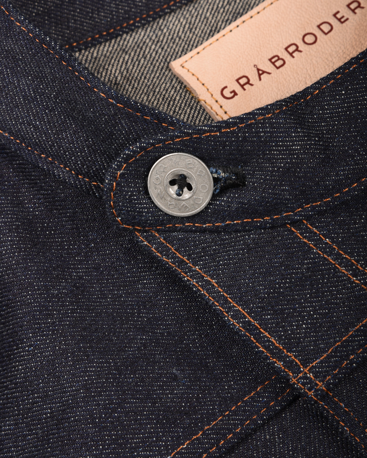 GRÅBRODERN NORRGÅRDE DENIM JACKET - RAW