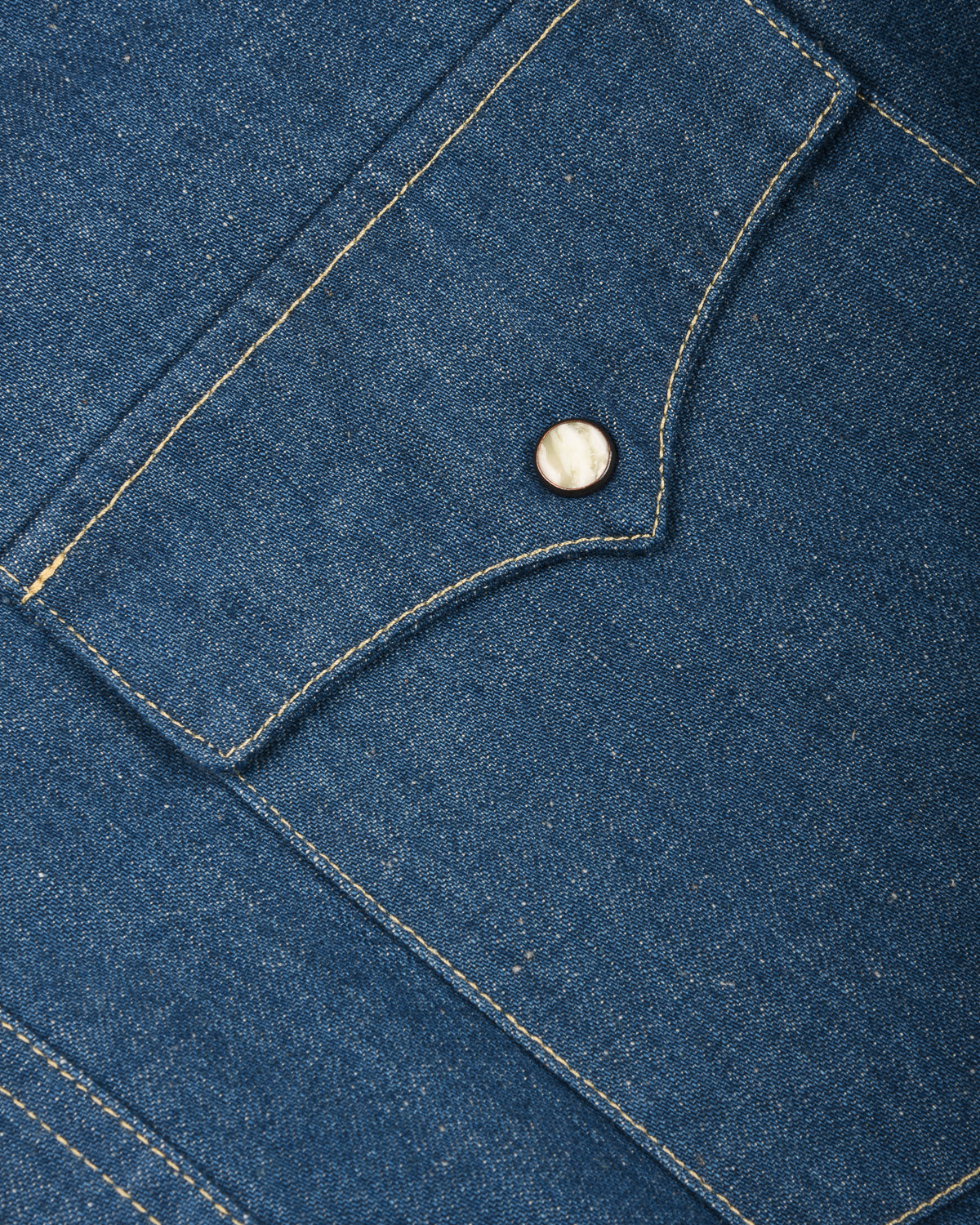 GRÅBRODERN TJAUKLE DENIM SHIRT - EMERALD INDIGO