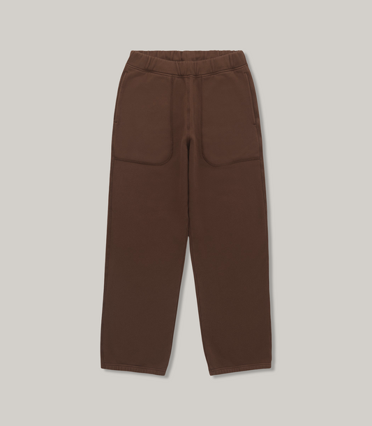 KNICKERBOCKER GYM SWEATPANT - BROWN
