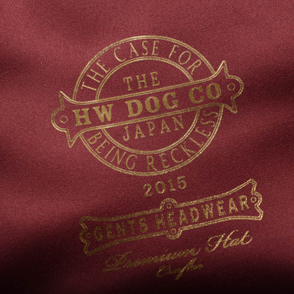 H.W. DOG & CO. LEATHER BERET 63 - OLIVE
