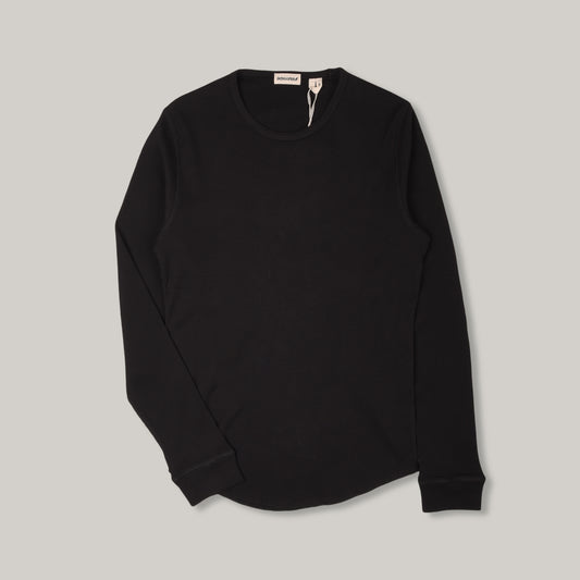 INDIGOFERA CLYDE LONG SLEEVE T-SHIRT - BLACK