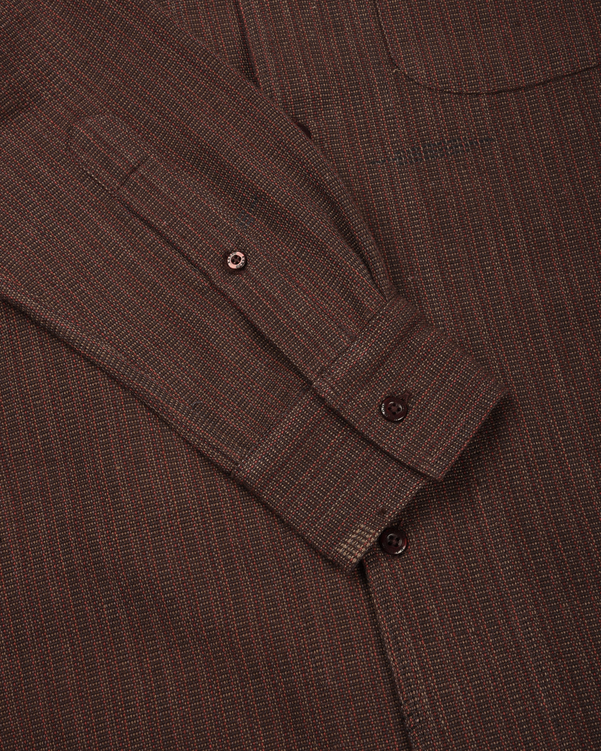 KARDO CHINTAN LS SHIRT - MAHOGANY