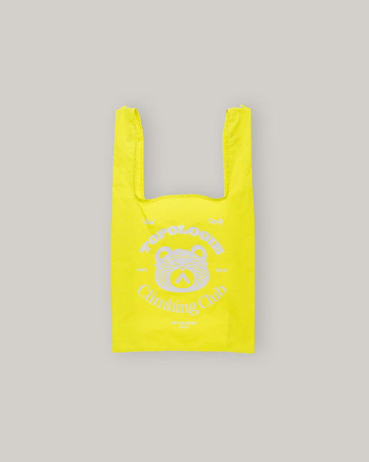 TOPOLOGIE KONBINI BAG NEON YELLOW PAPERY