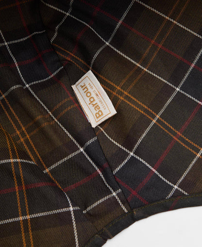 BARBOUR ARLENE WAXED HEADSCARF - CLASSIC TARTAN