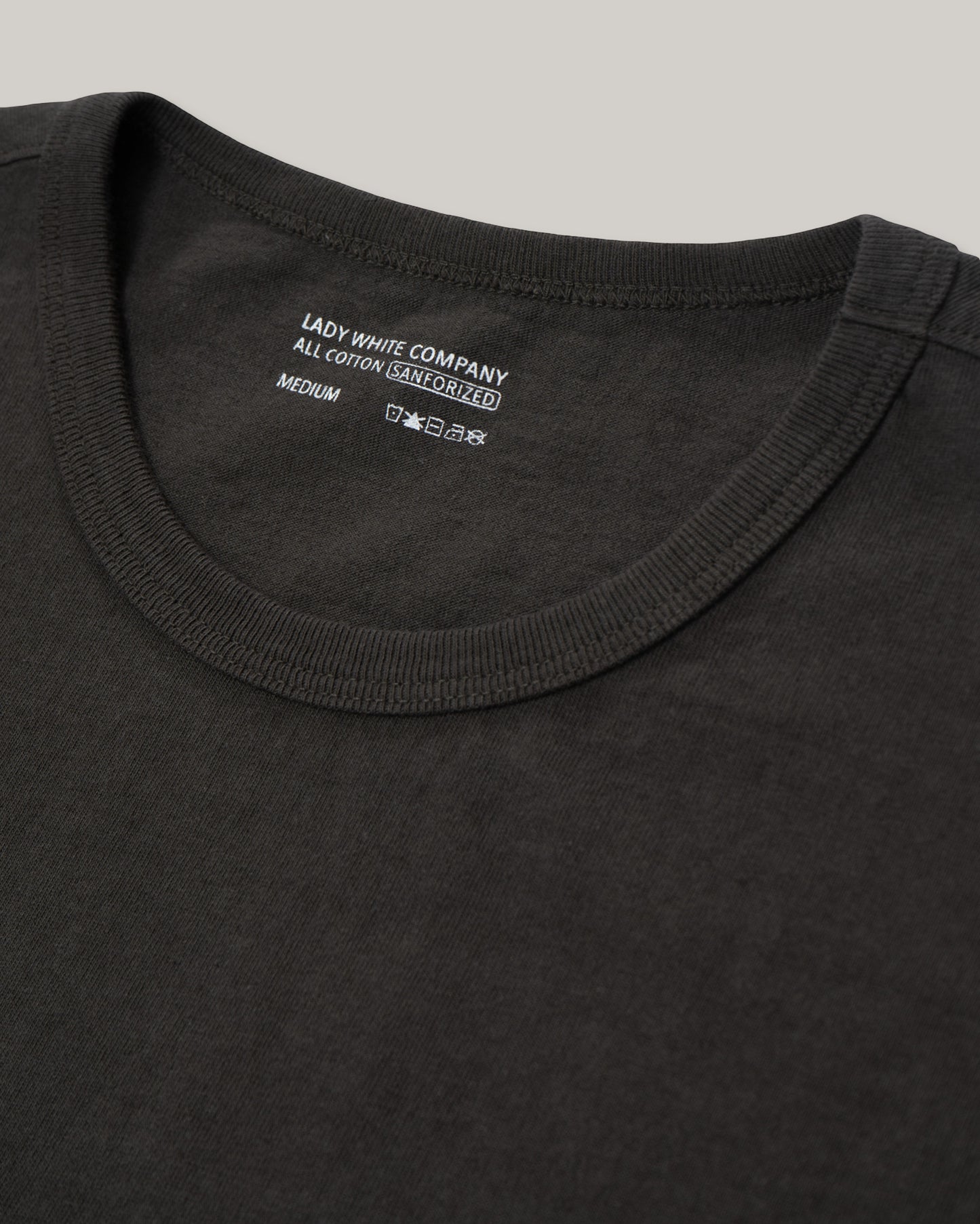 LADY WHITE CO. TEE 2 PACK - FLINT