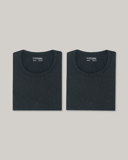 LADY WHITE CO. TEE 2 PACK - ABYSS