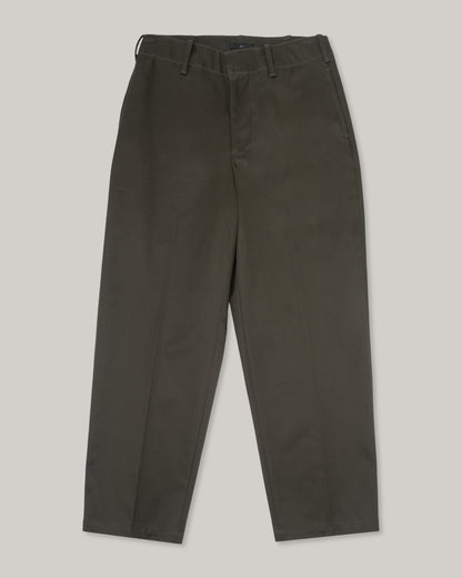 LADY WHITE CO. TWILL TROUSER - BLACK OLIVE