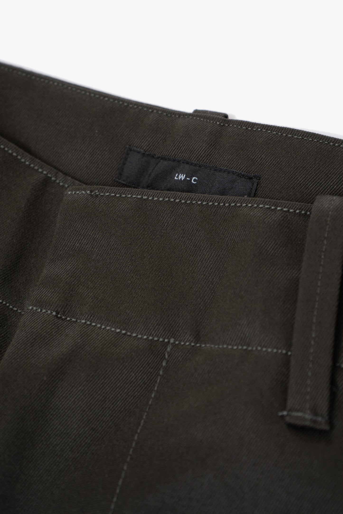 LADY WHITE CO. TWILL TROUSER - BLACK OLIVE