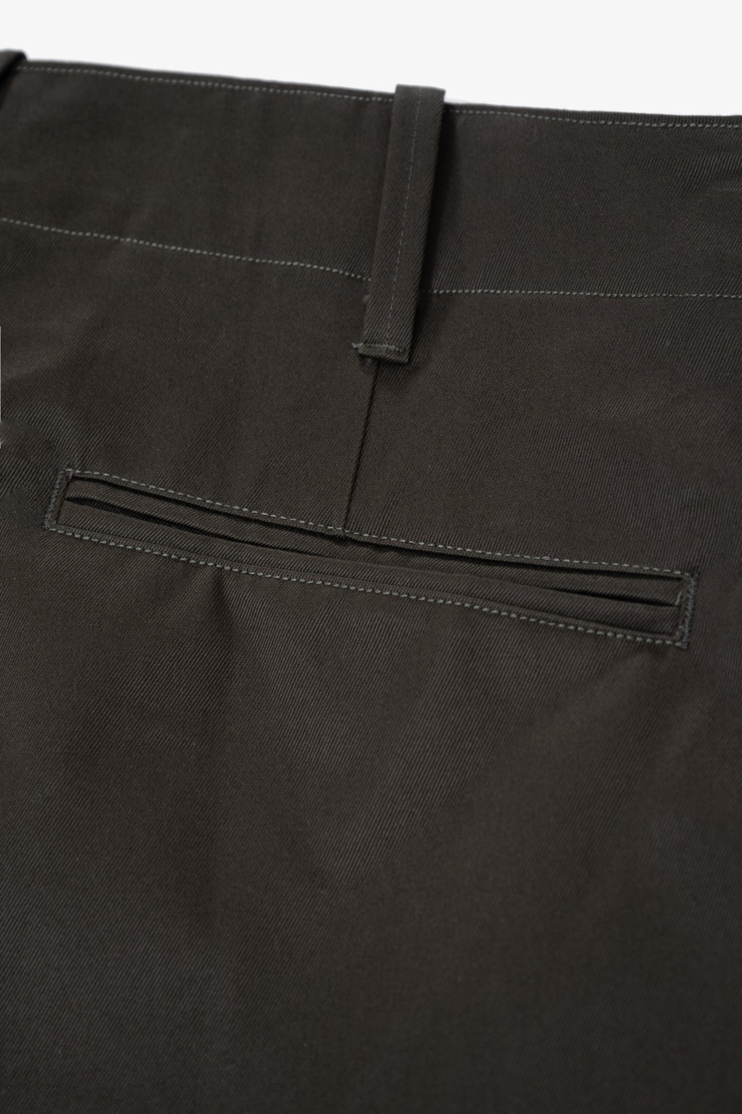 LADY WHITE CO. TWILL TROUSER - BLACK OLIVE