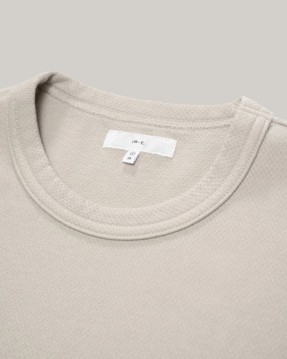 LADY WHITE CO. MESH T-SHIRT - OAK GREY