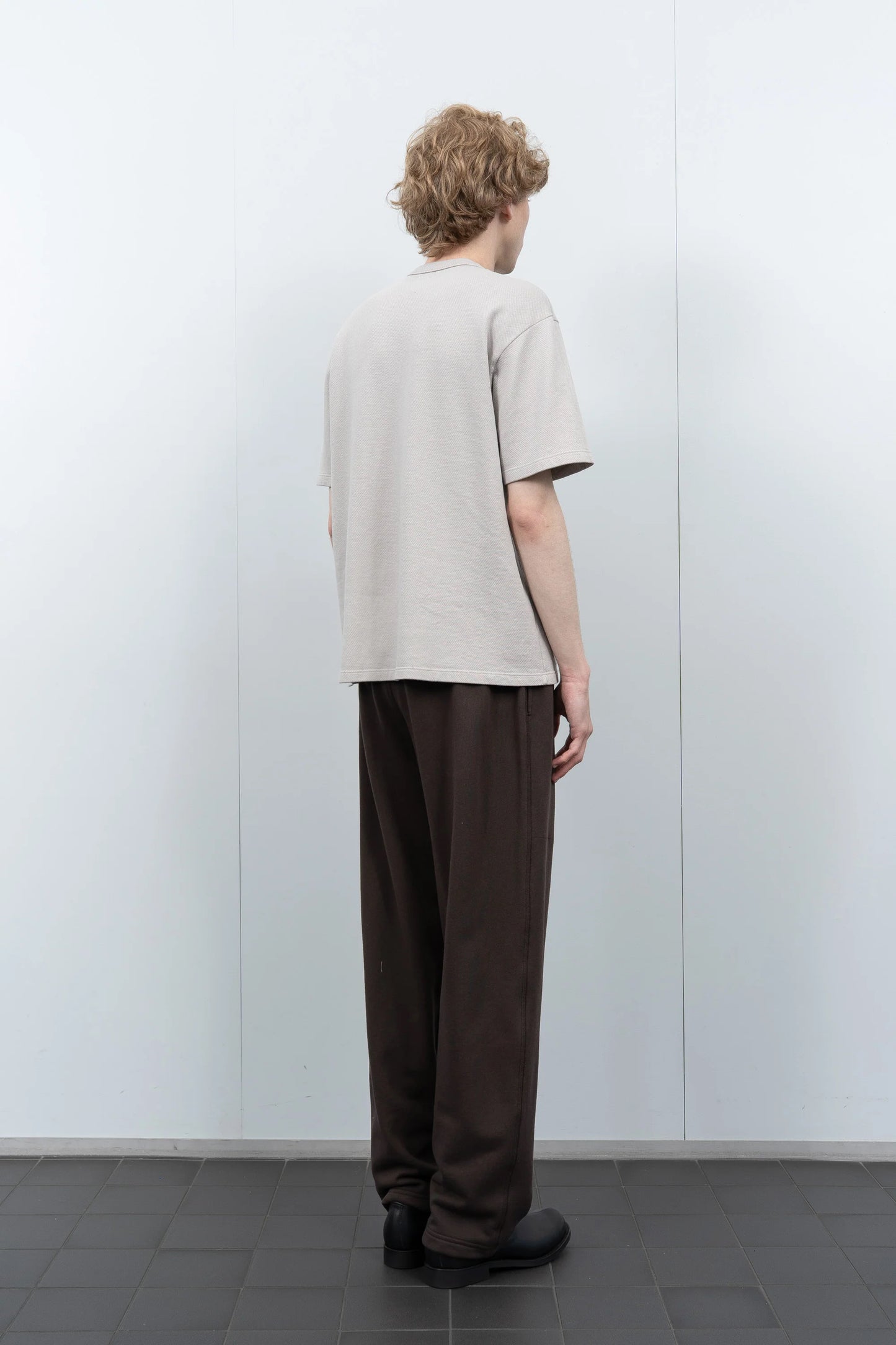 LADY WHITE CO. MESH T-SHIRT - OAK GREY