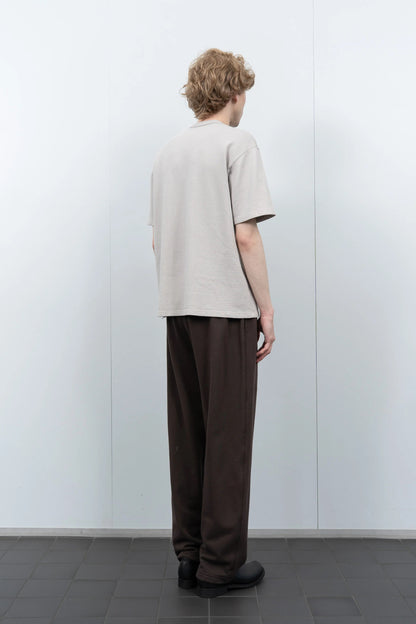 LADY WHITE CO. MESH T-SHIRT - OAK GREY