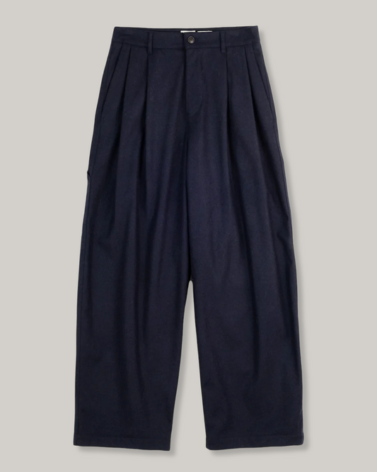 EAT DUST AMBASSADOR PANTS CASHART WOOL - INKT