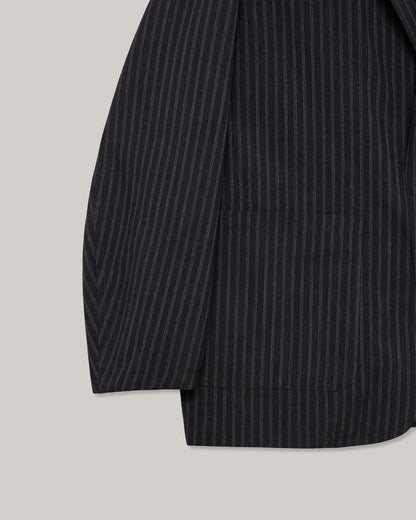 MARKA STROLL AROUND JACKET - GRAY STRIPE