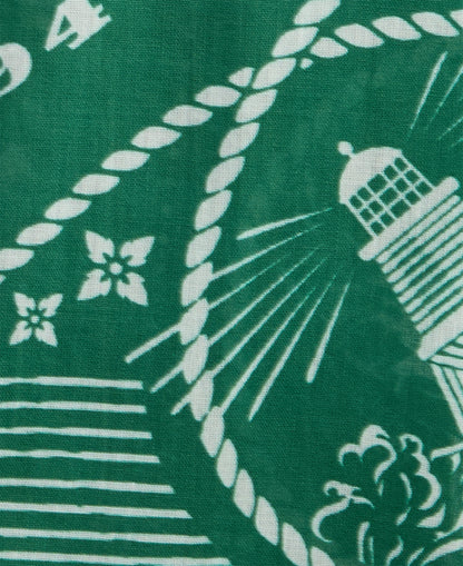 BARBOUR x KAPTAIN SUNSHINE BANDANA - GREEN