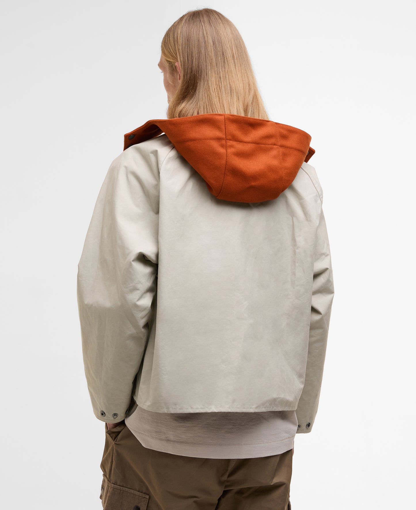 BARBOUR x KAPTAIN SUNSHINE SHORT CRUISER JACKET - CLAY