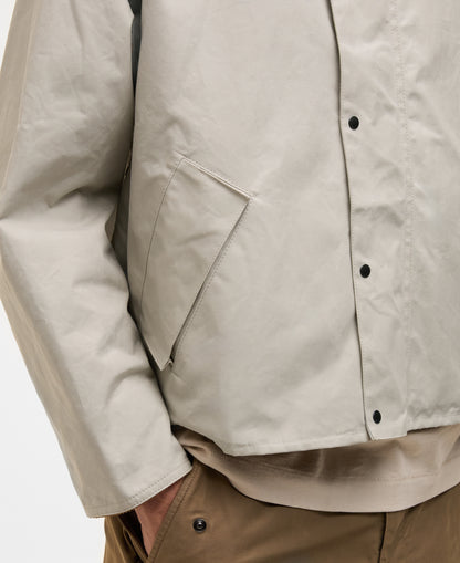 BARBOUR x KAPTAIN SUNSHINE SHORT CRUISER JACKET - CLAY