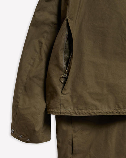 BARBOUR x NORBIT 3-IN-1 CASUAL JACKET - KHAKI BROWN