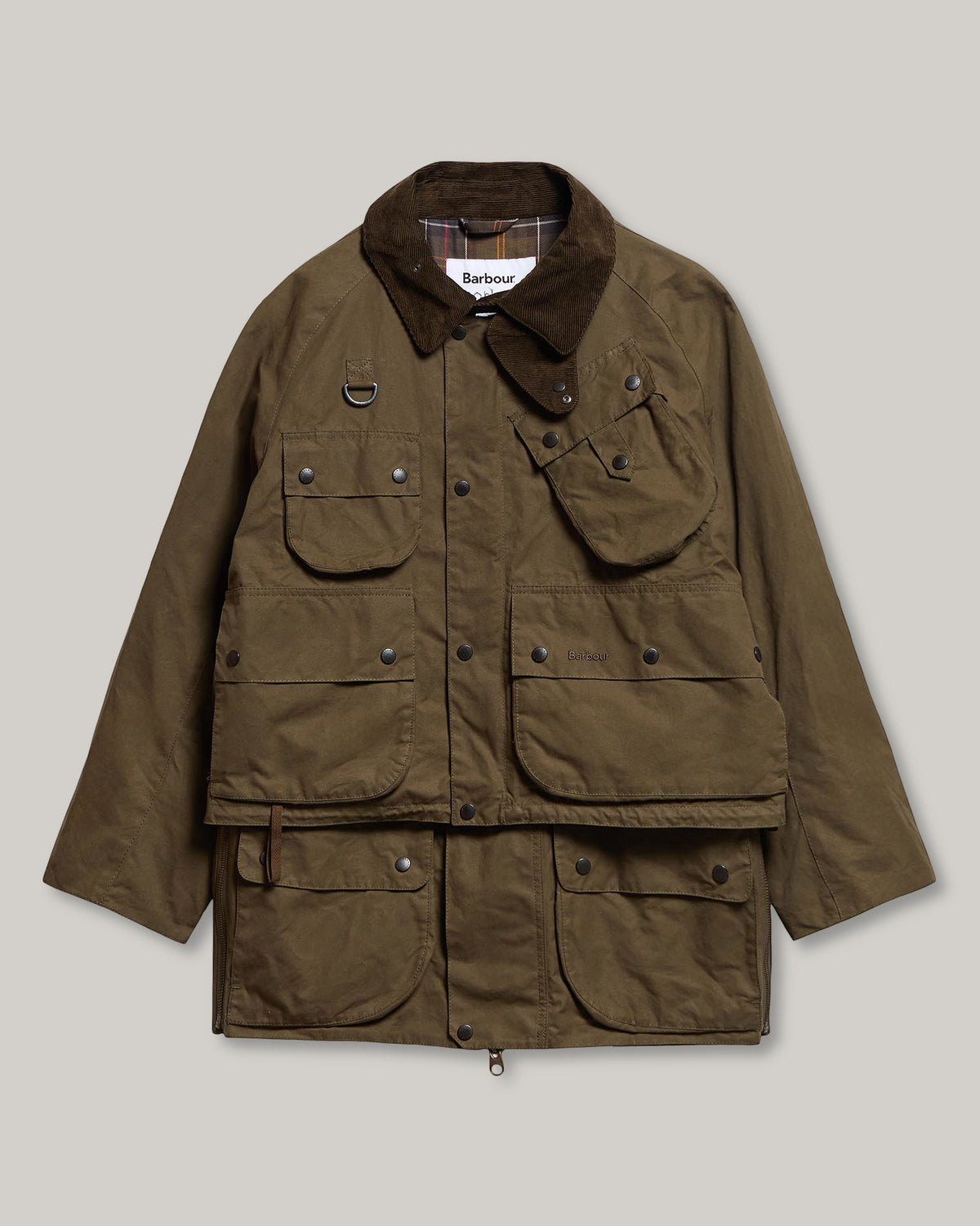BARBOUR x NORBIT 3-IN-1 CASUAL JACKET - KHAKI BROWN